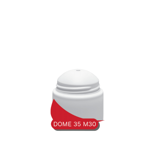 35mm 3.5oz /104ml PE Monolayer M30 Dome Squeeze Tube