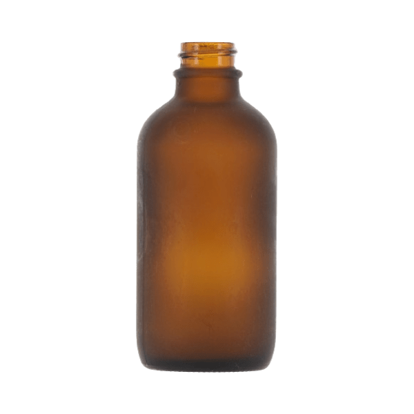 4.1oz /120ml 40-400 Glass Round Bottle