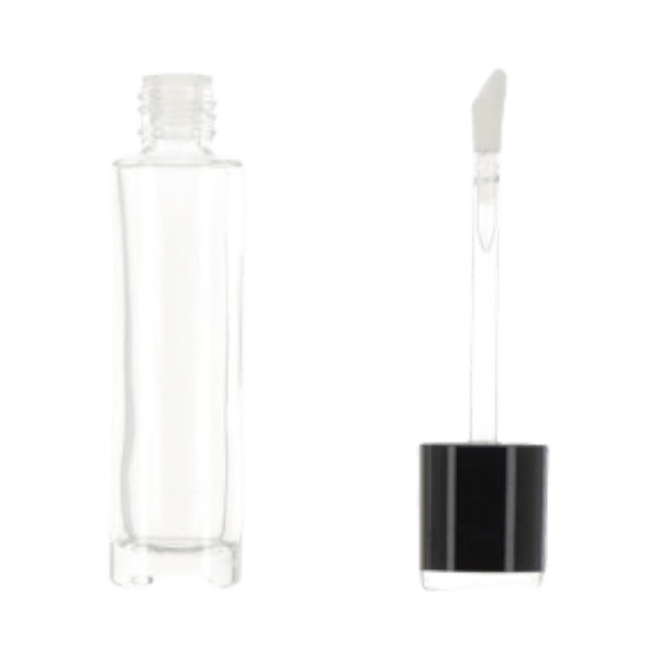 0.2oz /7ml Glass Cylinder Lip Gloss Tube
