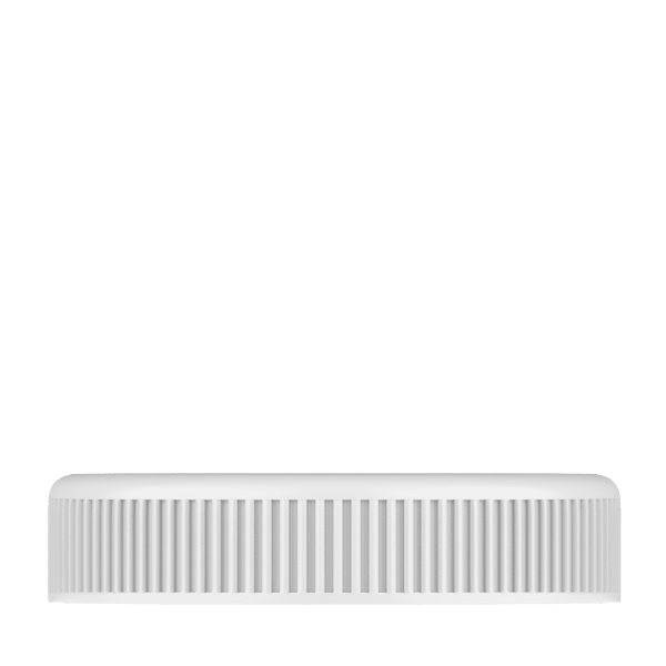 Ribbed 48-400 Straight Sided Threaded Closure