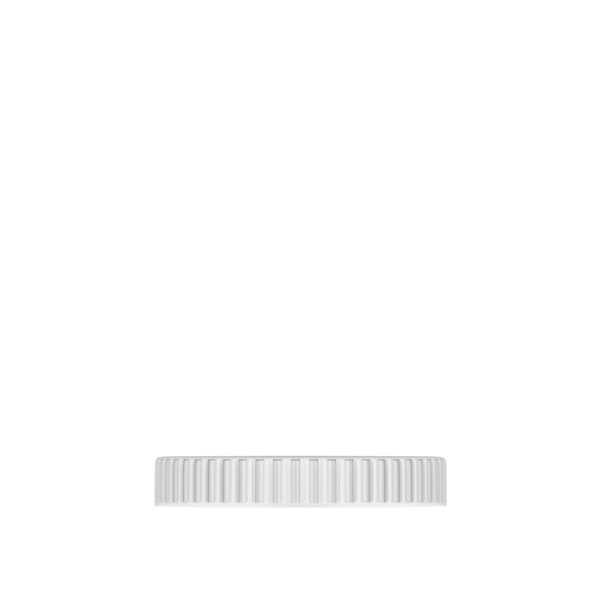 Ribbed 58-400 Straight Sided Threaded Closure