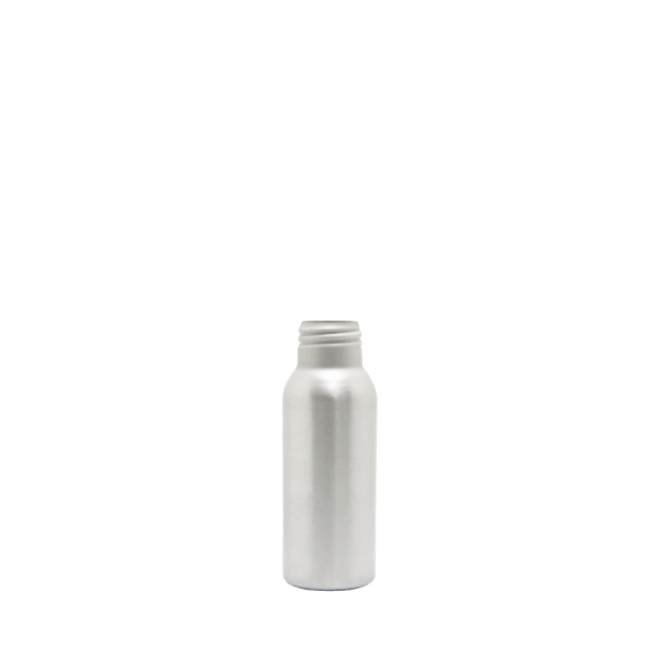 2.5oz /75ml 24-410 Rolled Neck Aluminum Bevel Bottle