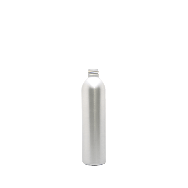 13.1oz /386ml 24-410 Rolled Neck Aluminum Round Bottle