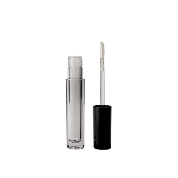 0.2oz /5ml Gala PET Cylinder Lip Gloss Tube with Glamorous Applicator
