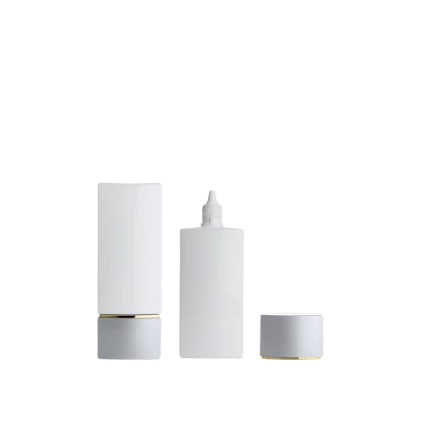 1.4oz /40ml PE Square Deep Fine Tottle