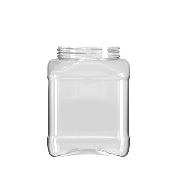 96oz /2.8L 110-400 PET Square Jar