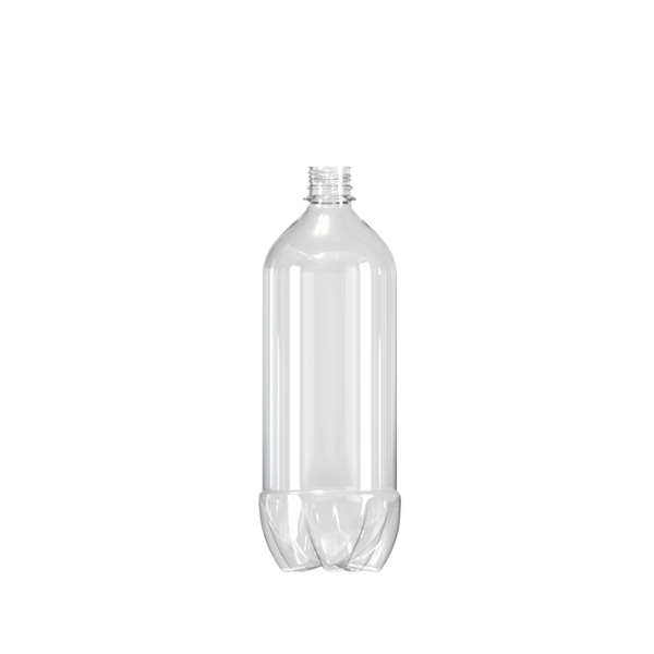 33.8oz /1L 28-PCO-1881 PET Round Bottle