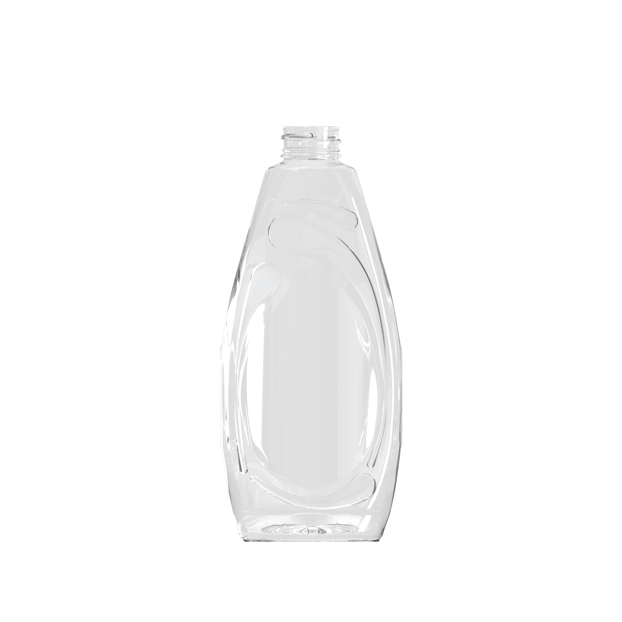 14.0oz 28-400 PET Oval Bottle