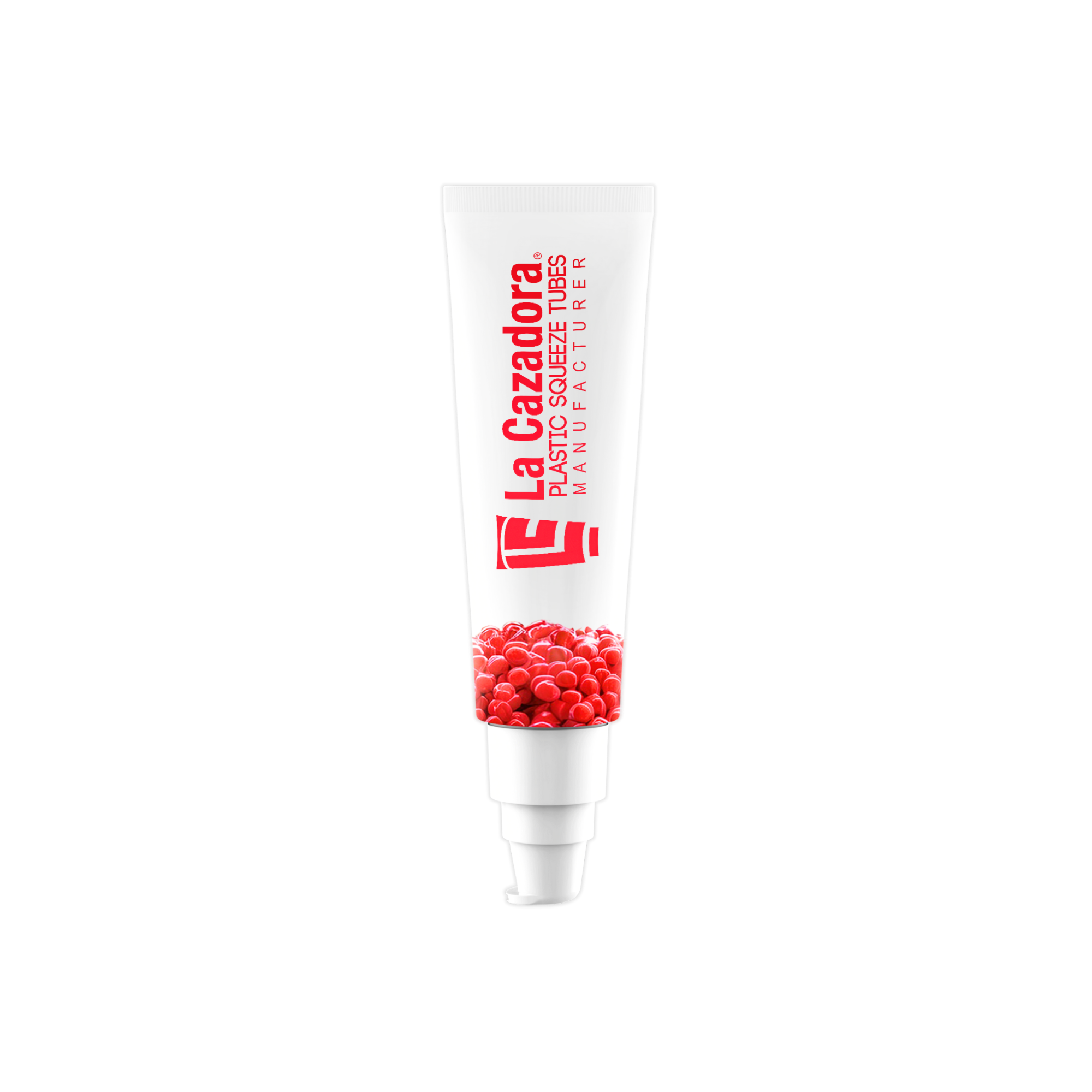 30mm 2.5oz /74ml PE Monolayer Airless Pump Squeeze Tube