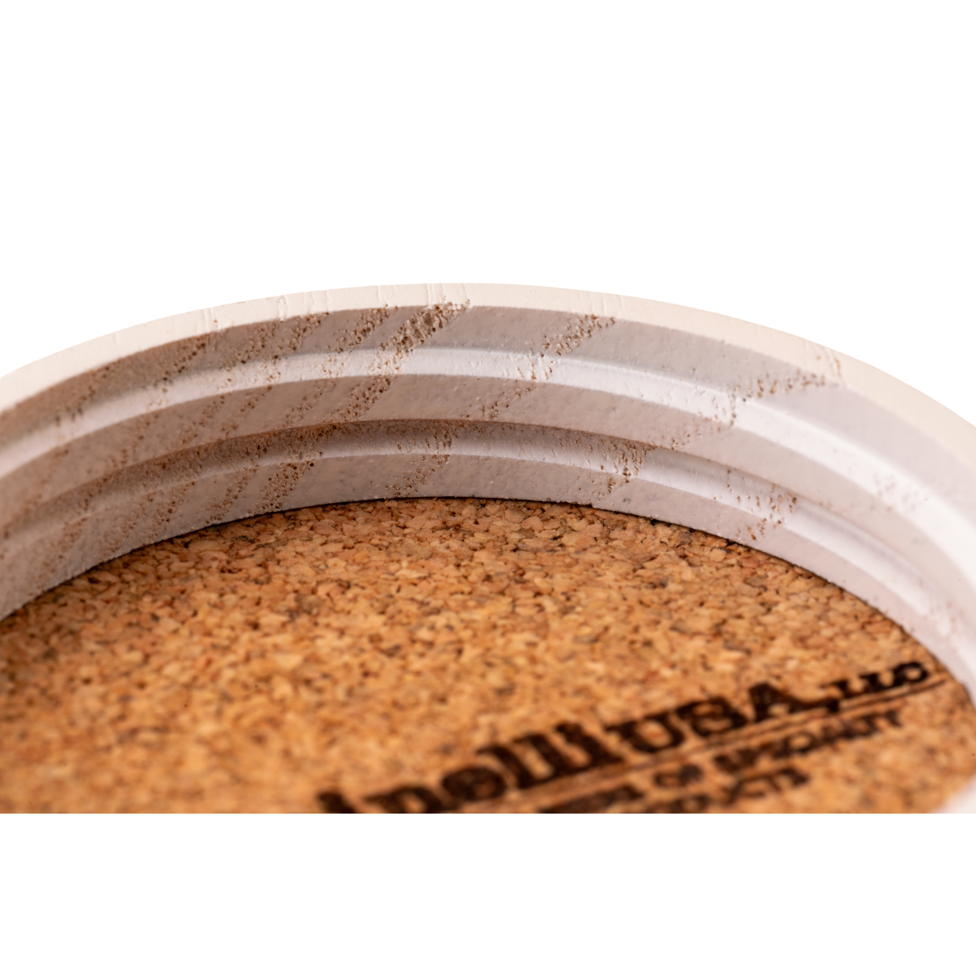 Monomaterial Wood 53-400 CORDISK Threaded Closure with Cork Sealing Disc