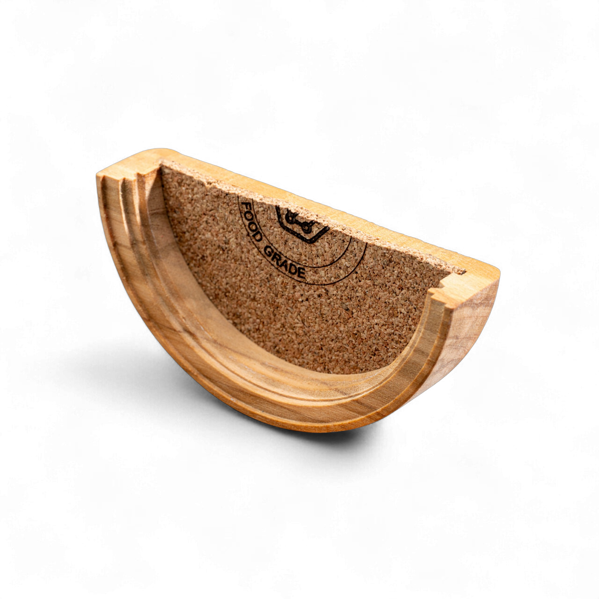 Monomaterial Wood 58-400 CORDISK Threaded Closure with Cork Sealing Disc