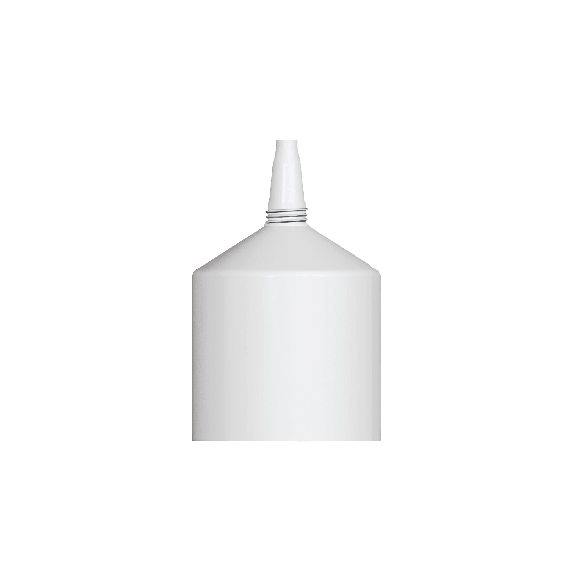 60mm 7.2-13oz (213ml-384ml) Nozzle Monolayer PE Squeeze Tube