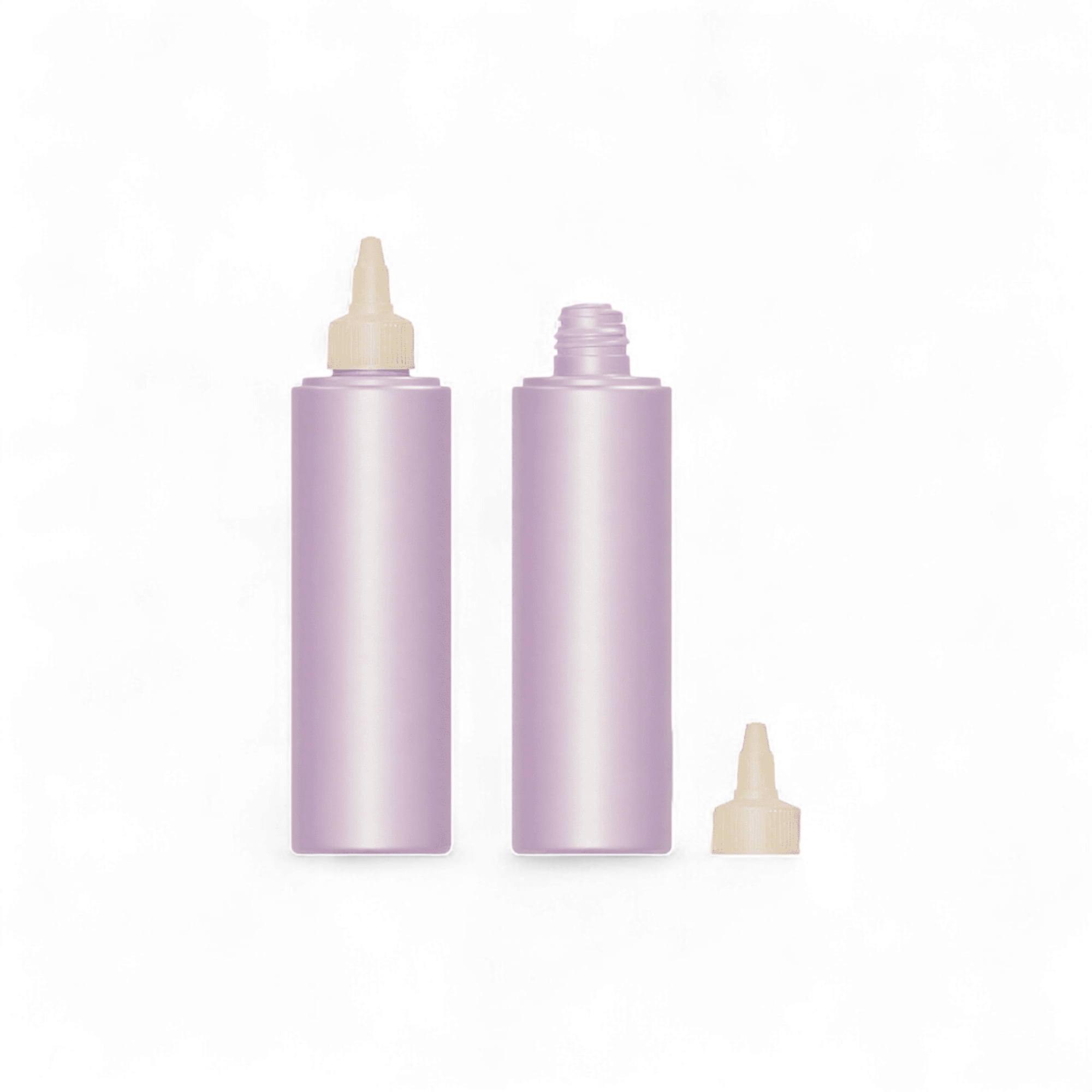 8.5oz 24-410 HDPE Cylinder Bottle