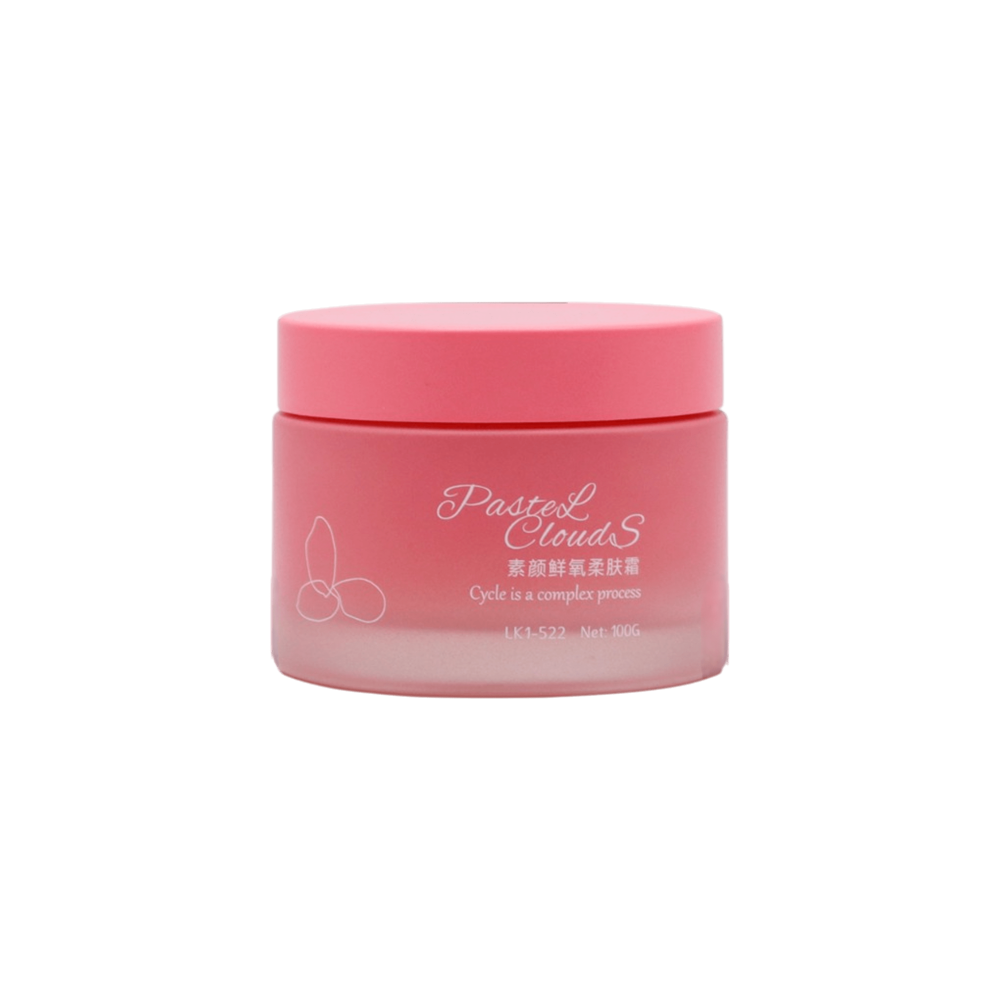 3.4oz Glass Straight Sided Jar with Straight Sided Closure