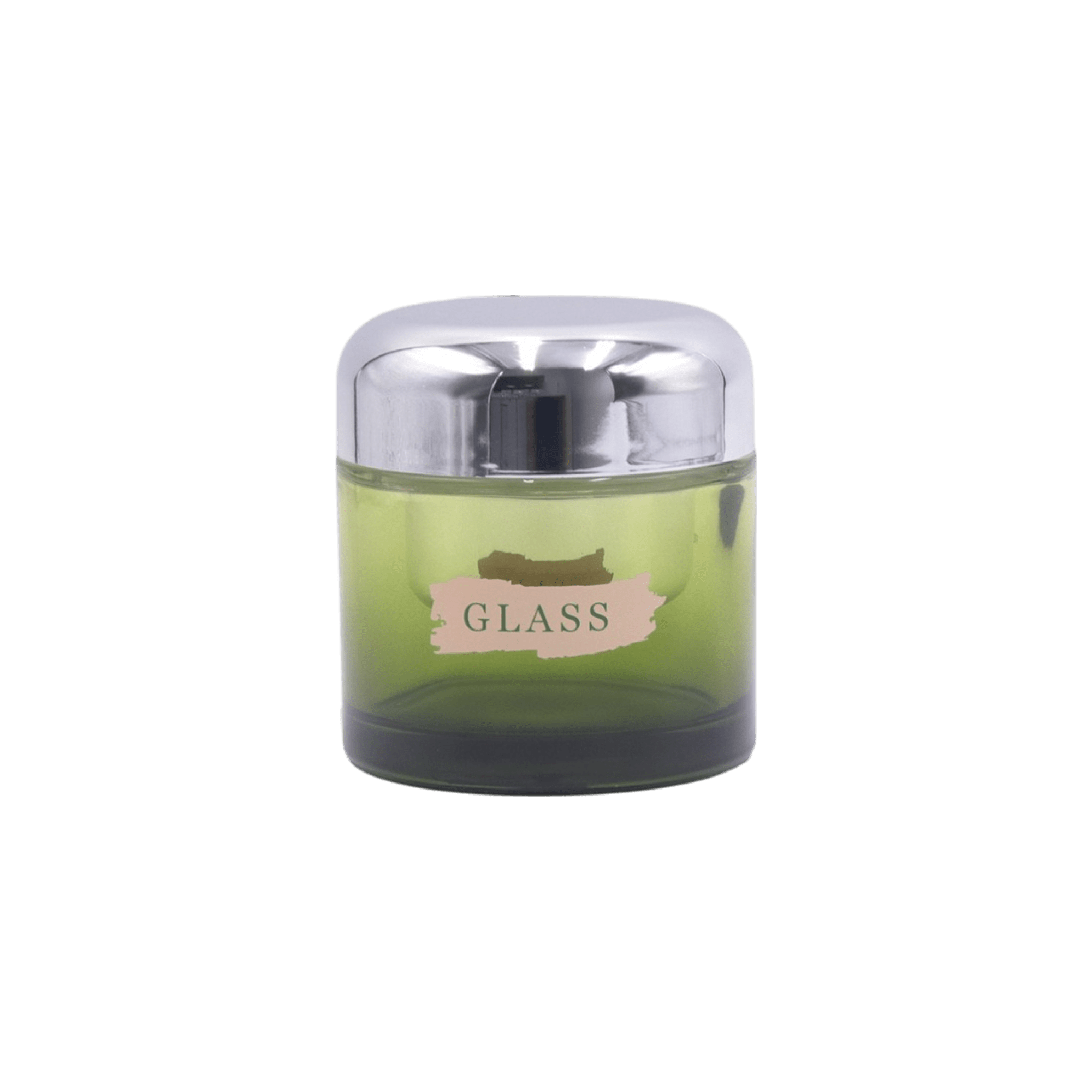 1.7oz Glass Straight Sided Jar with Flush Domed Closure