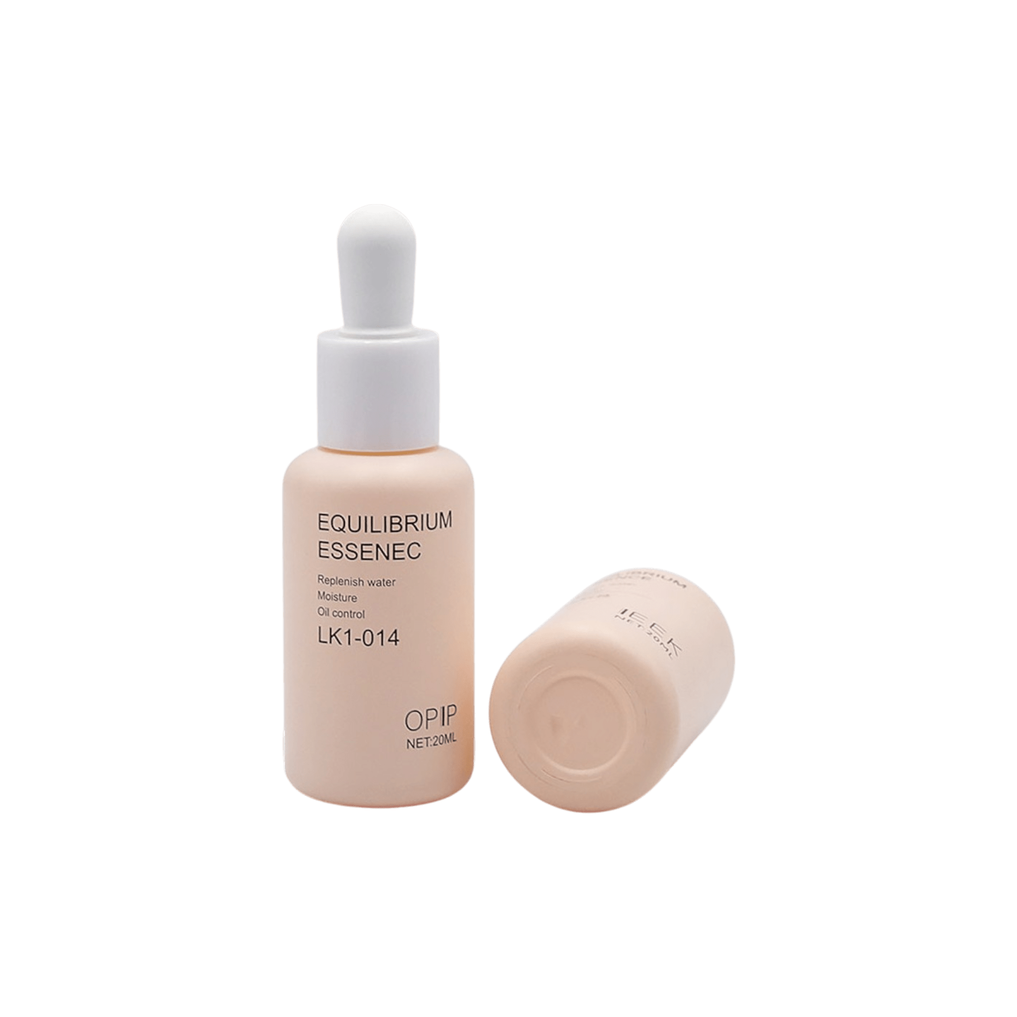 0.7oz Glass Round Dropper Bottle with Bulb Dropper
