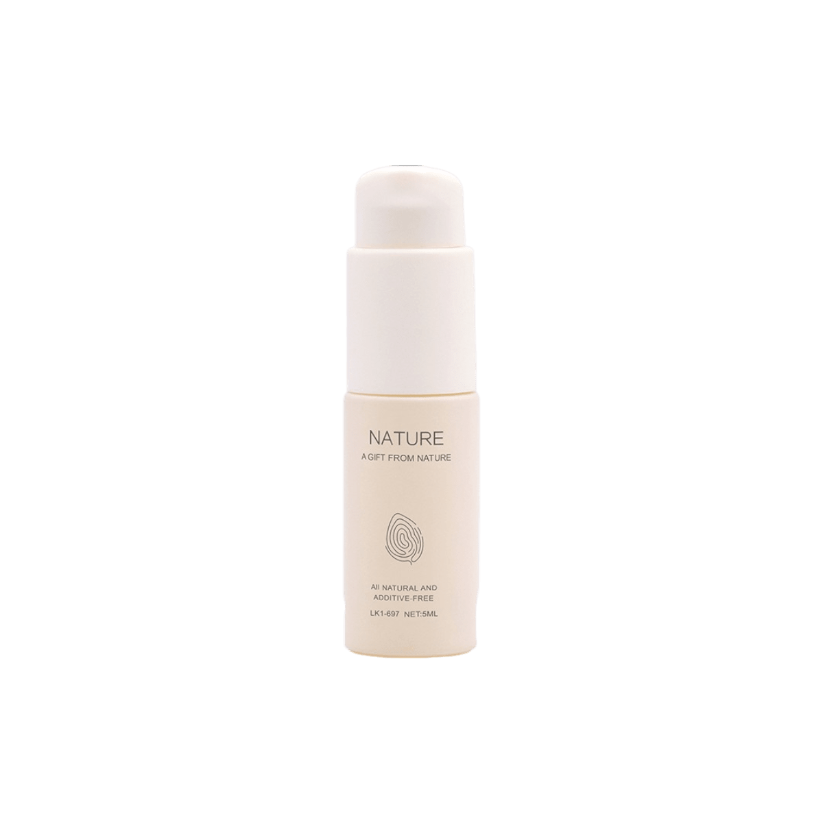 0.2oz Glass Cylinder Bottle with Pump