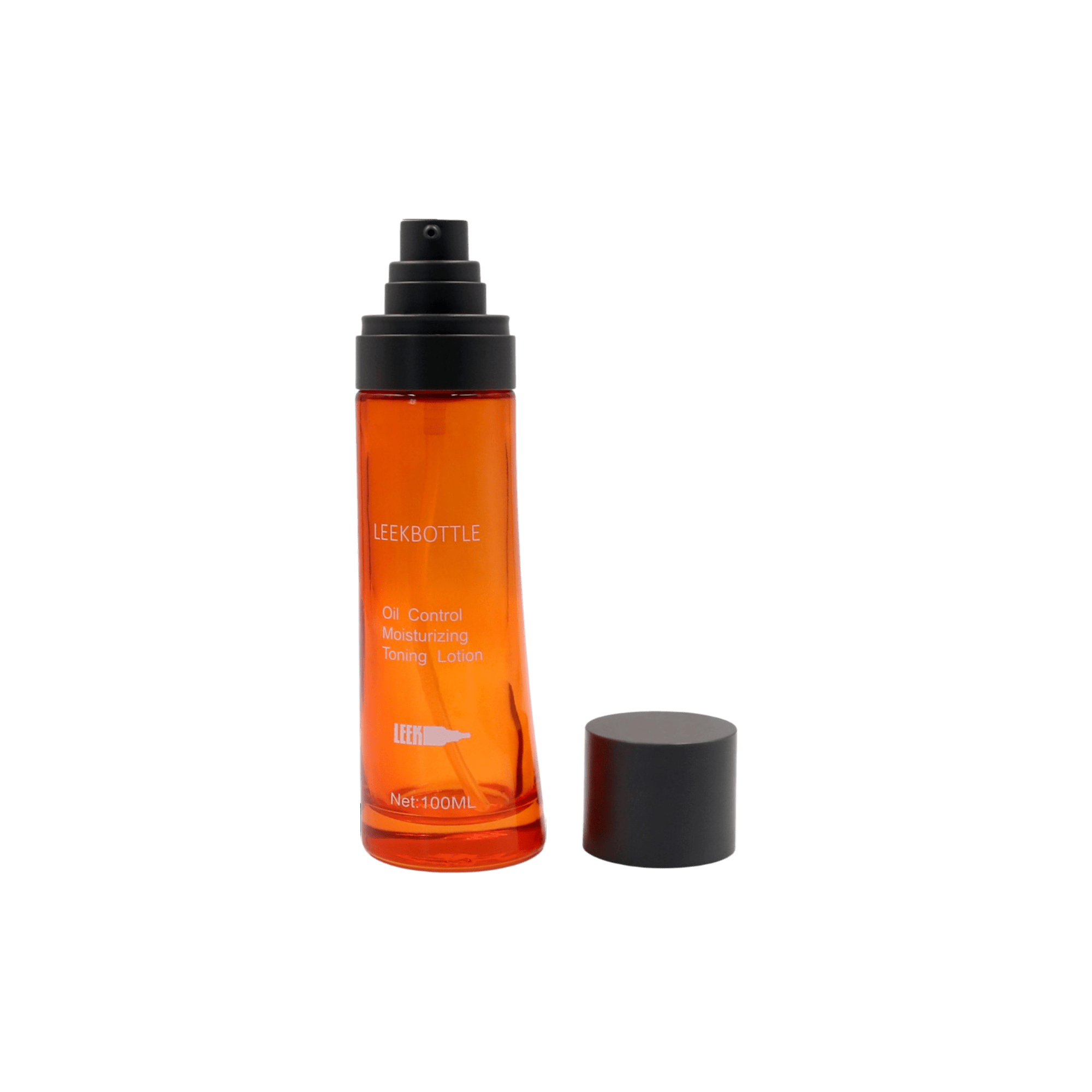 3.4oz Glass Specialty Bottle with Pump
