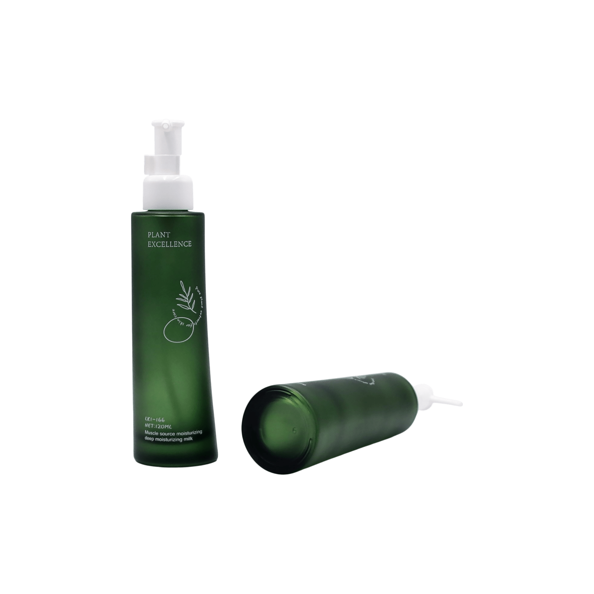 4.1oz Glass Specialty Bottle with Pump