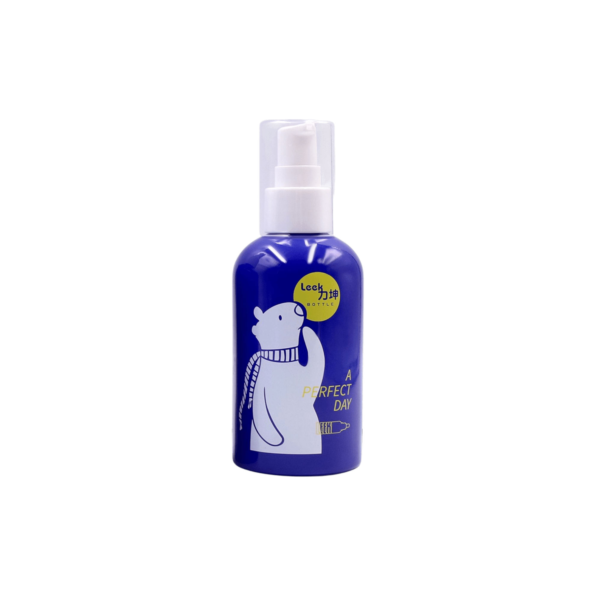 4.1oz Glass Round Bottle with Pump