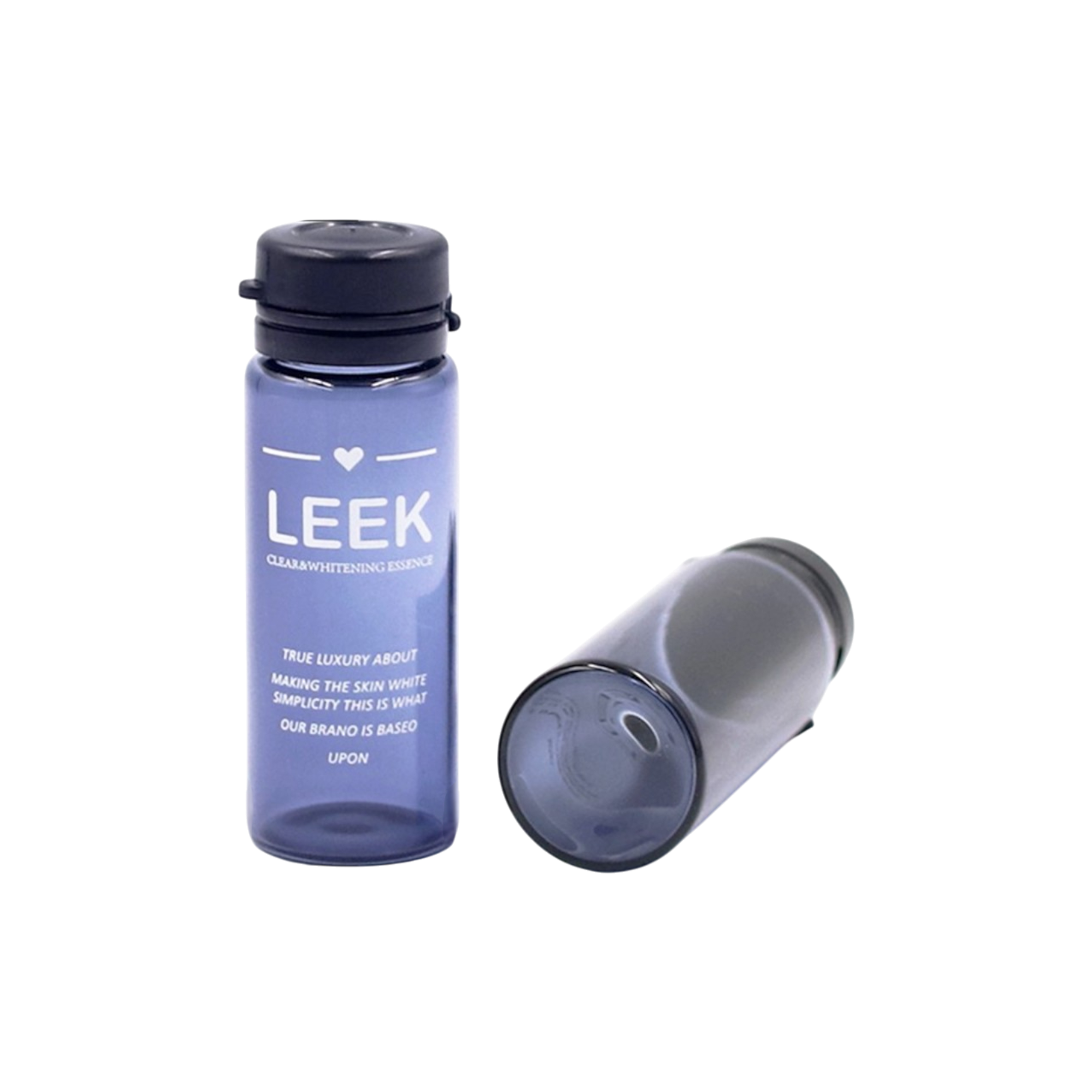 0.3oz Glass Vial with Snap-On Cap