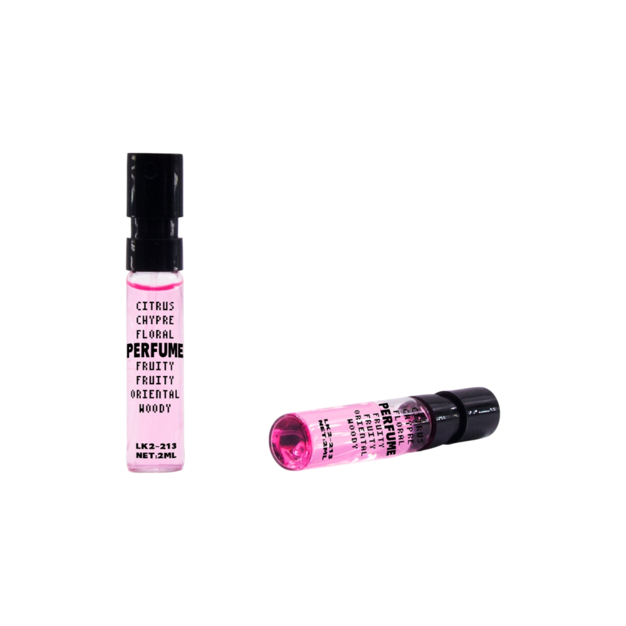 0.1oz Glass Cylinder Vial with Sprayer