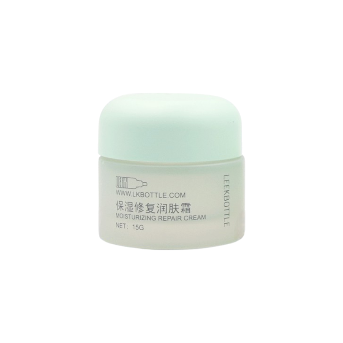 0.5oz Glass Straight Sided Jar with Flush Domed Closure