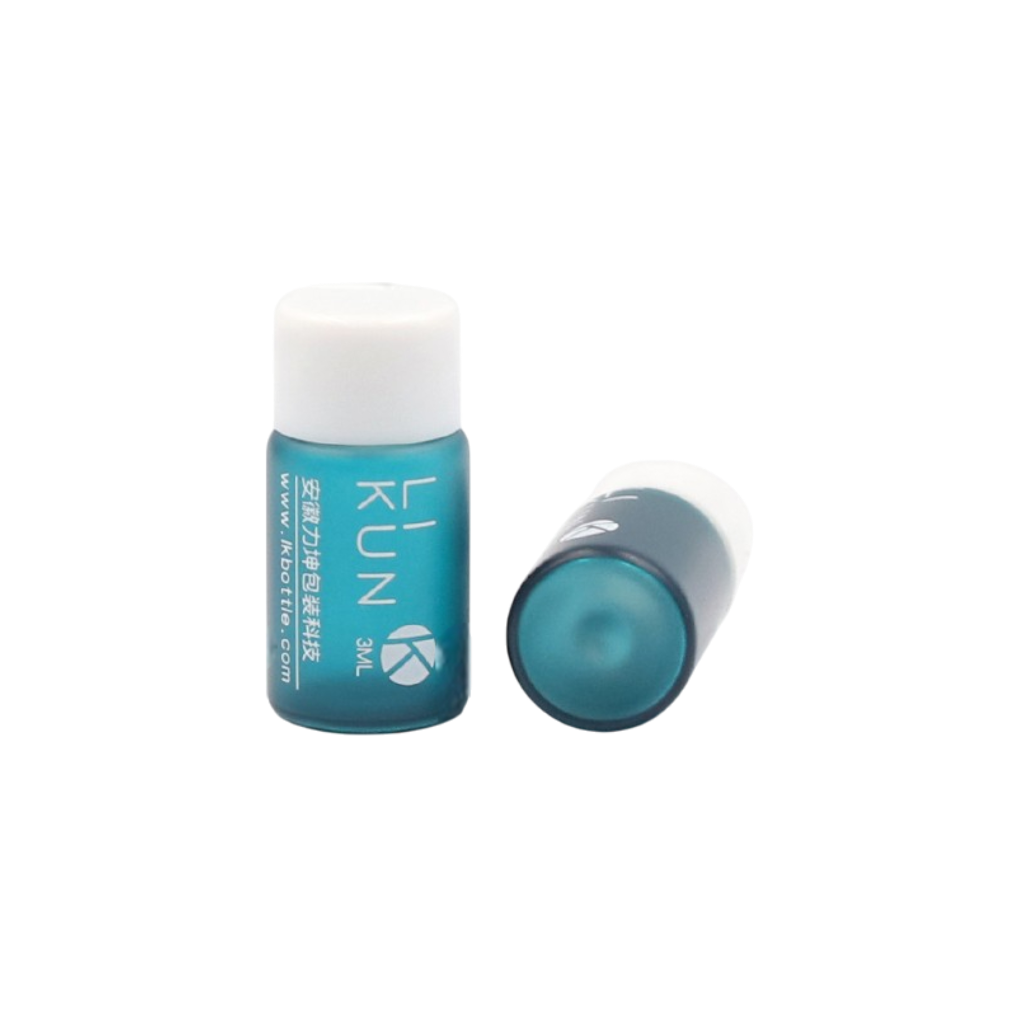 0.1oz Glass Vial with Screw Cap