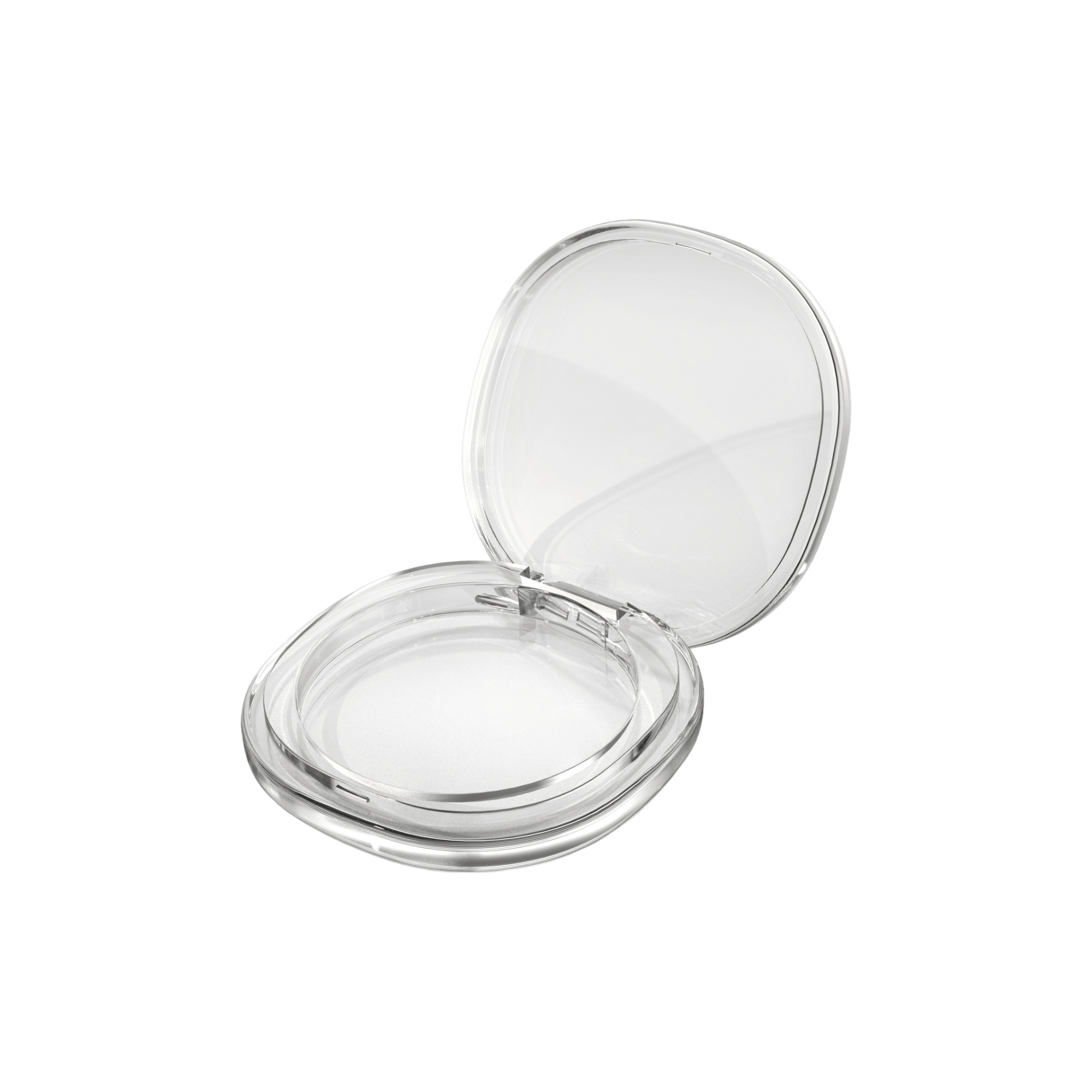 PMMA Round Transparent Single Pan Compact