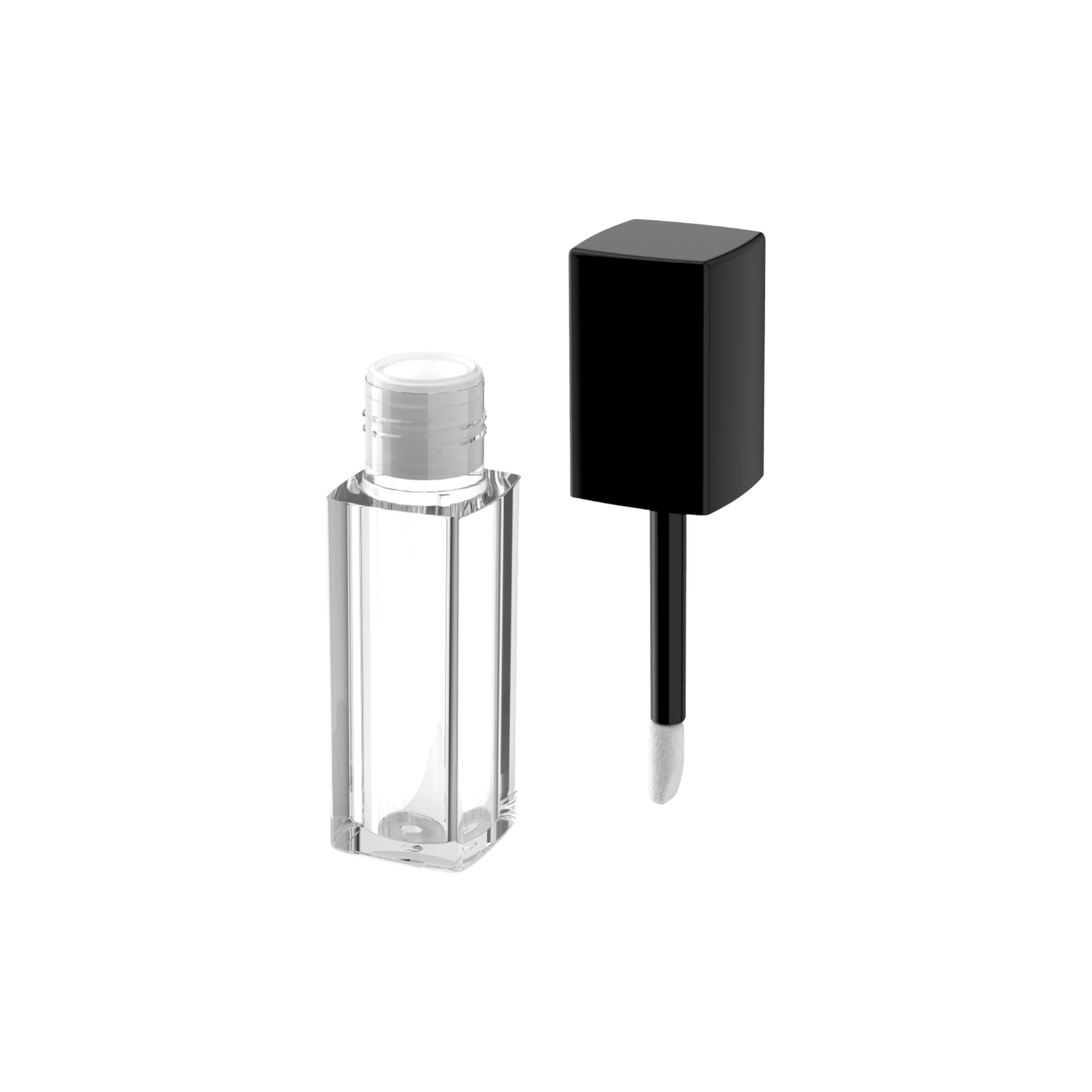 0.2oz ABS Square Lip Gloss Tube