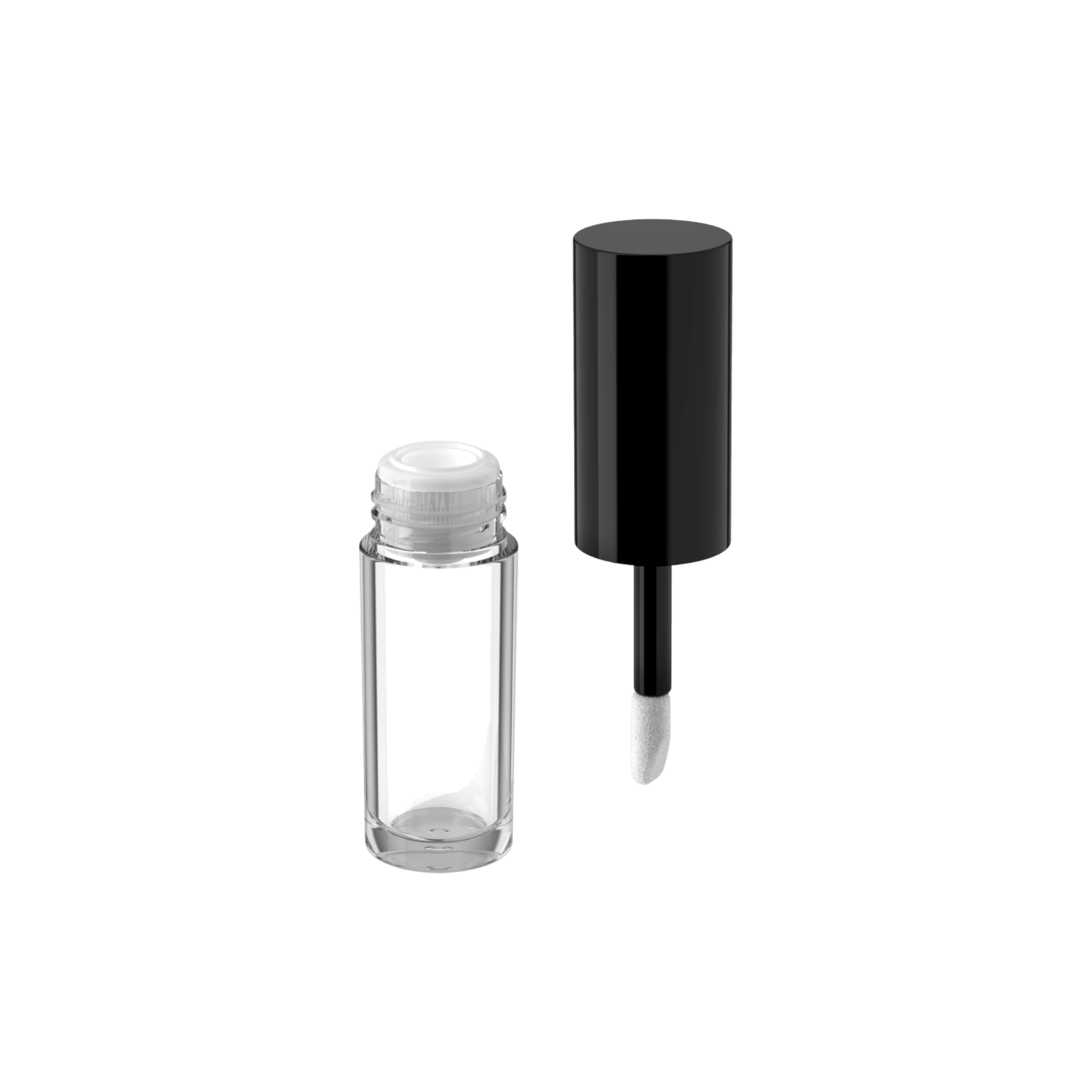 0.1oz PETG Cylinder Lip Gloss Tube