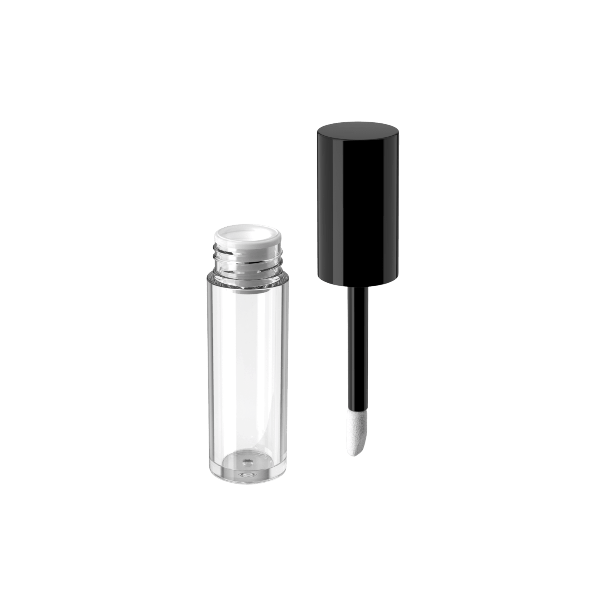 0.1oz PETG Cylinder Lip Gloss Tube
