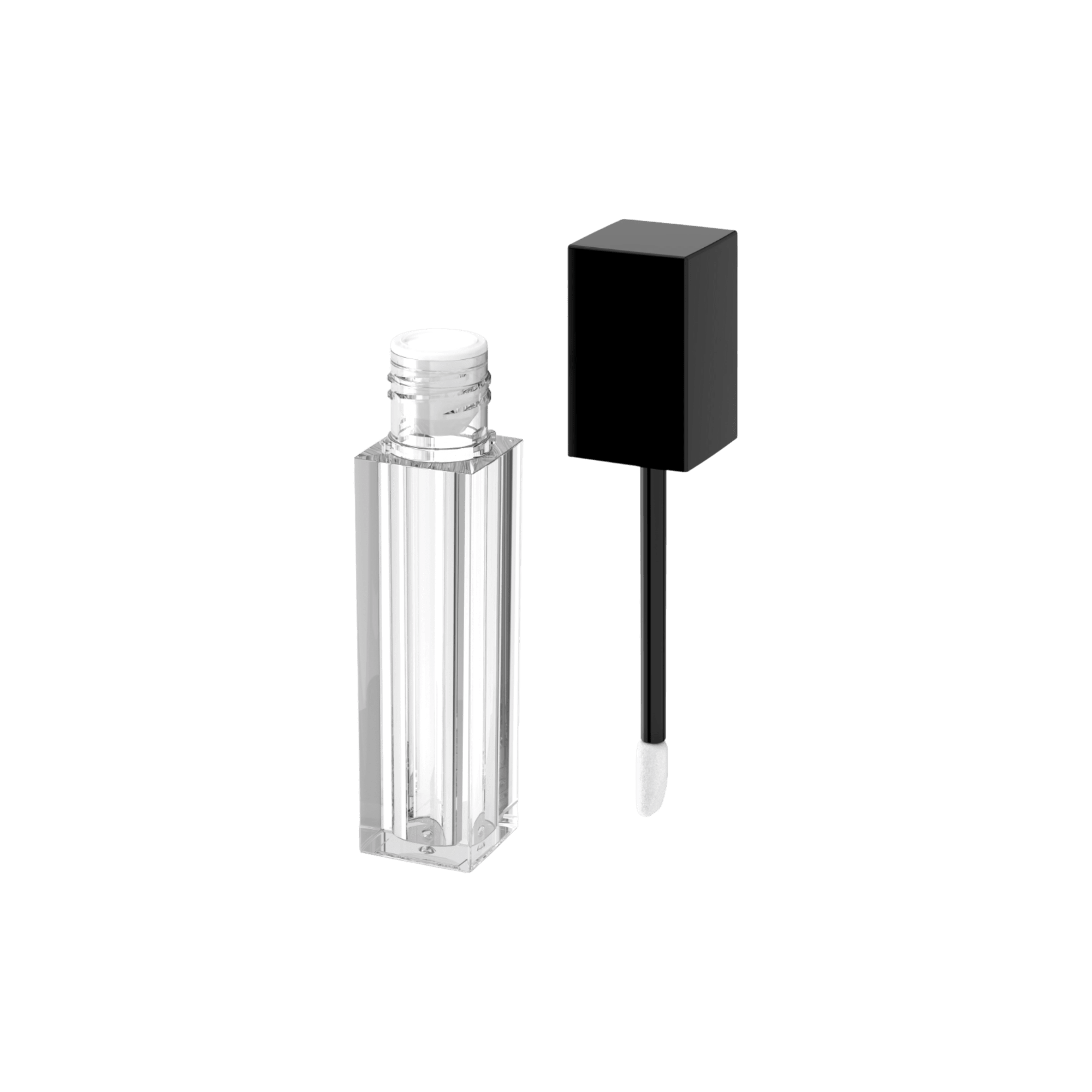 0.2oz ABS Square Lip Gloss Tube