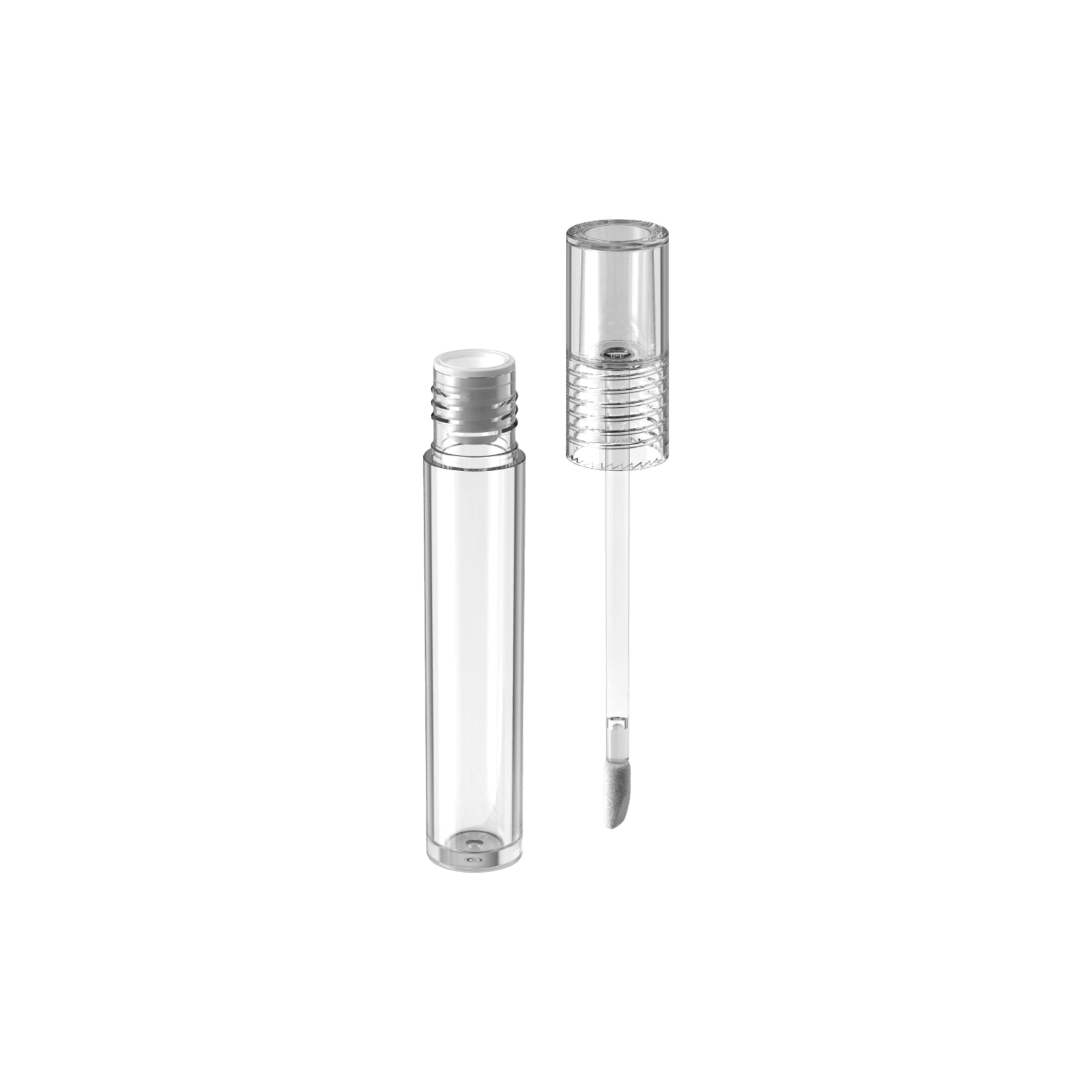 0.2oz PETG Cylinder Lip Gloss Tube