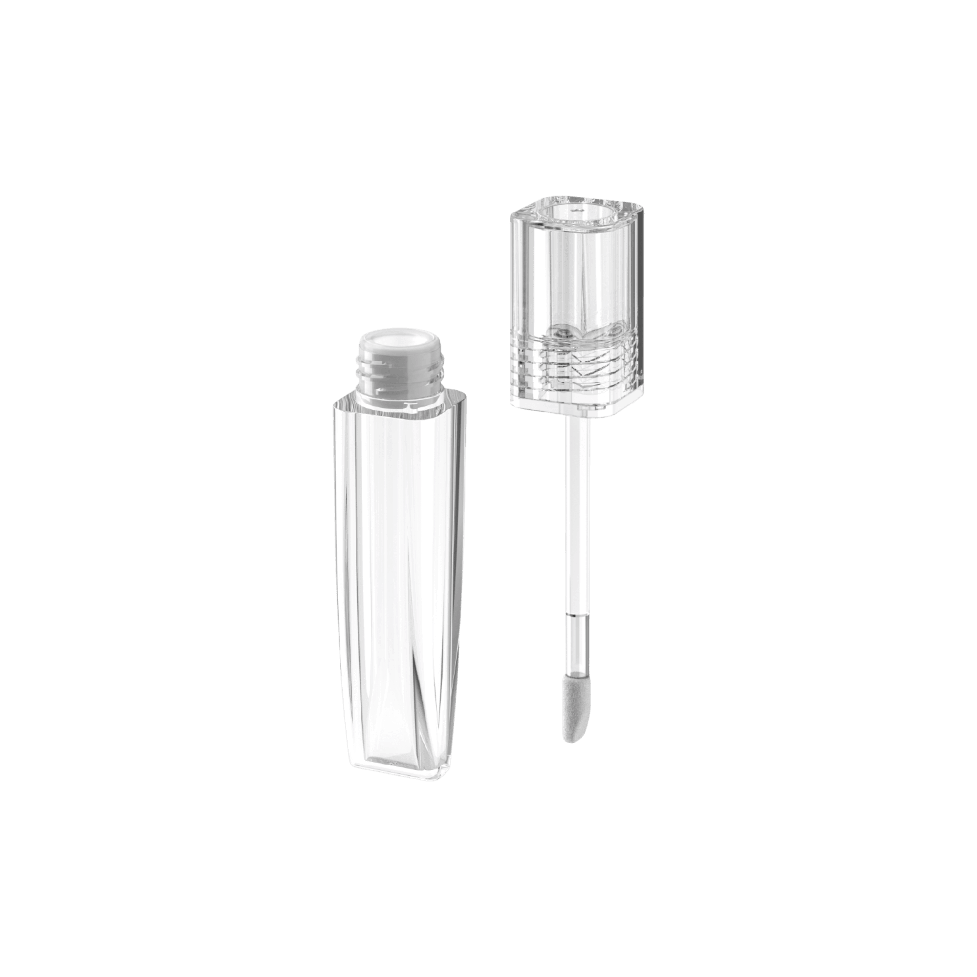 0.1oz PETG Cylinder Lip Gloss Tube