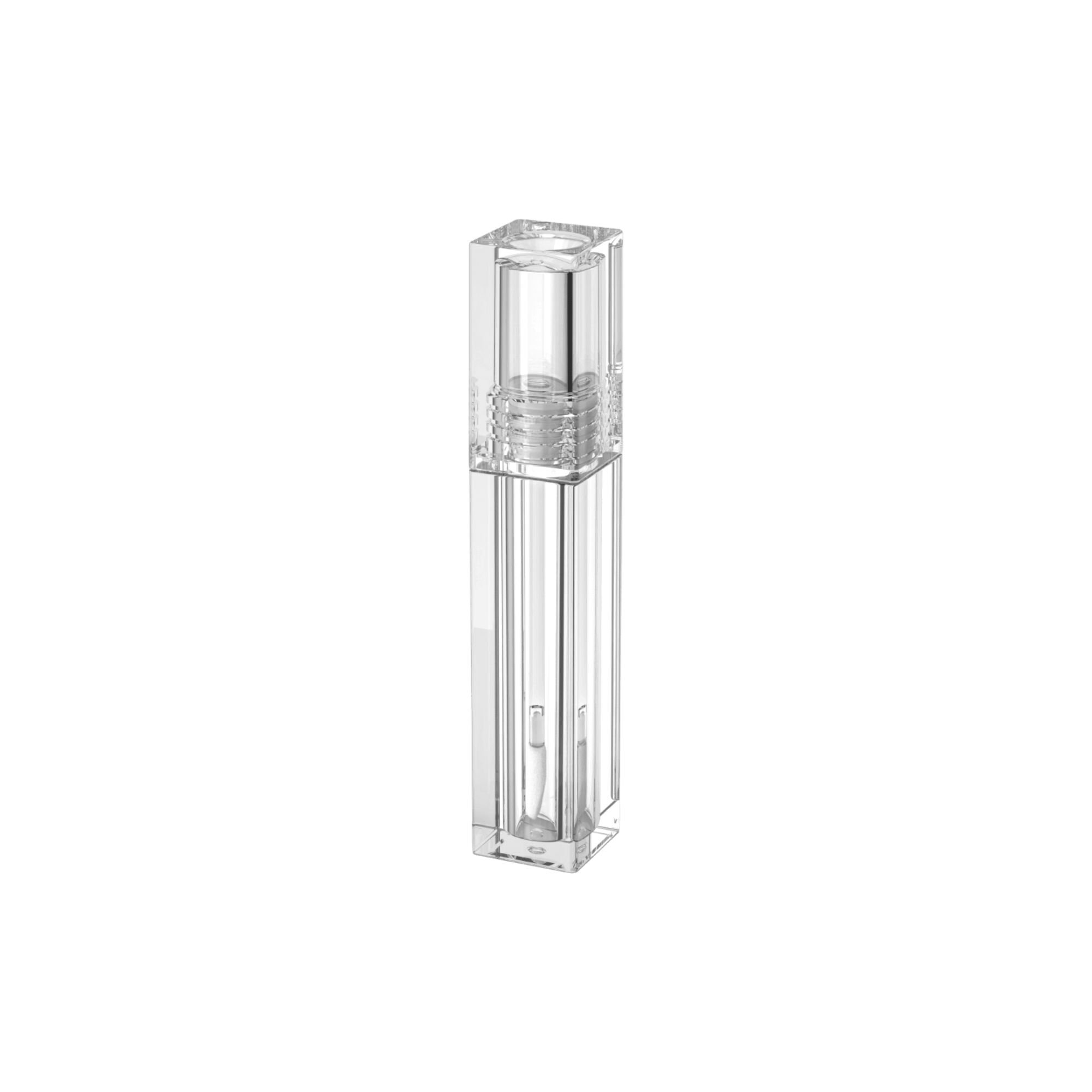 0.1oz PETG Square Lip Gloss Tube