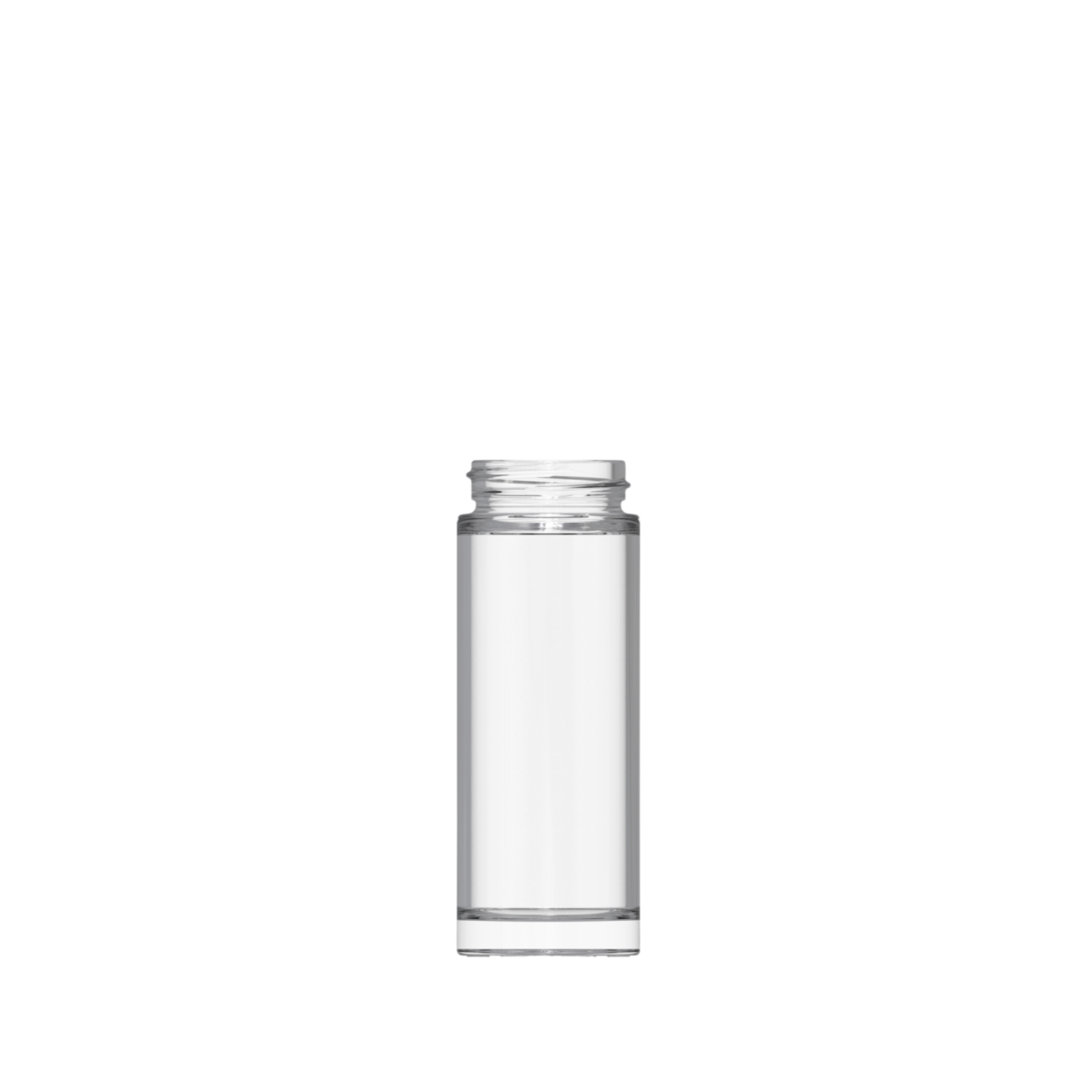 1oz /30ml Glass Cylinder Bottle