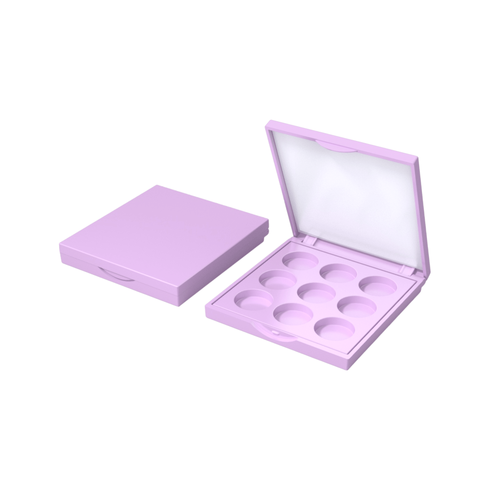 ABS Square 9 Pans Compact