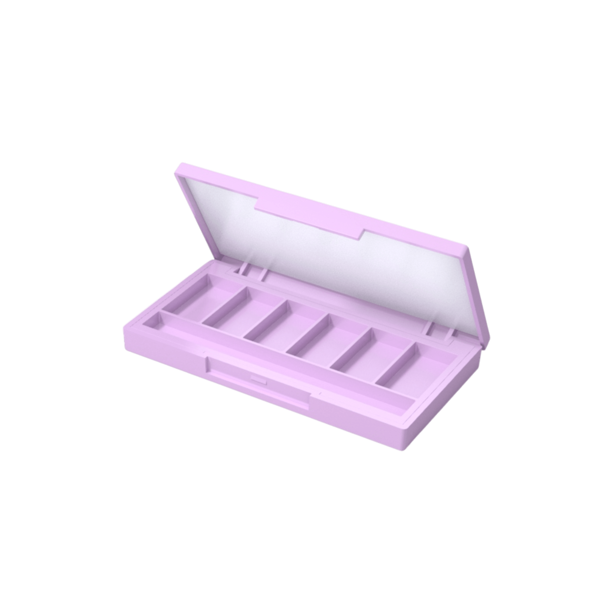 ABS Rectangular 6 Pans Compact