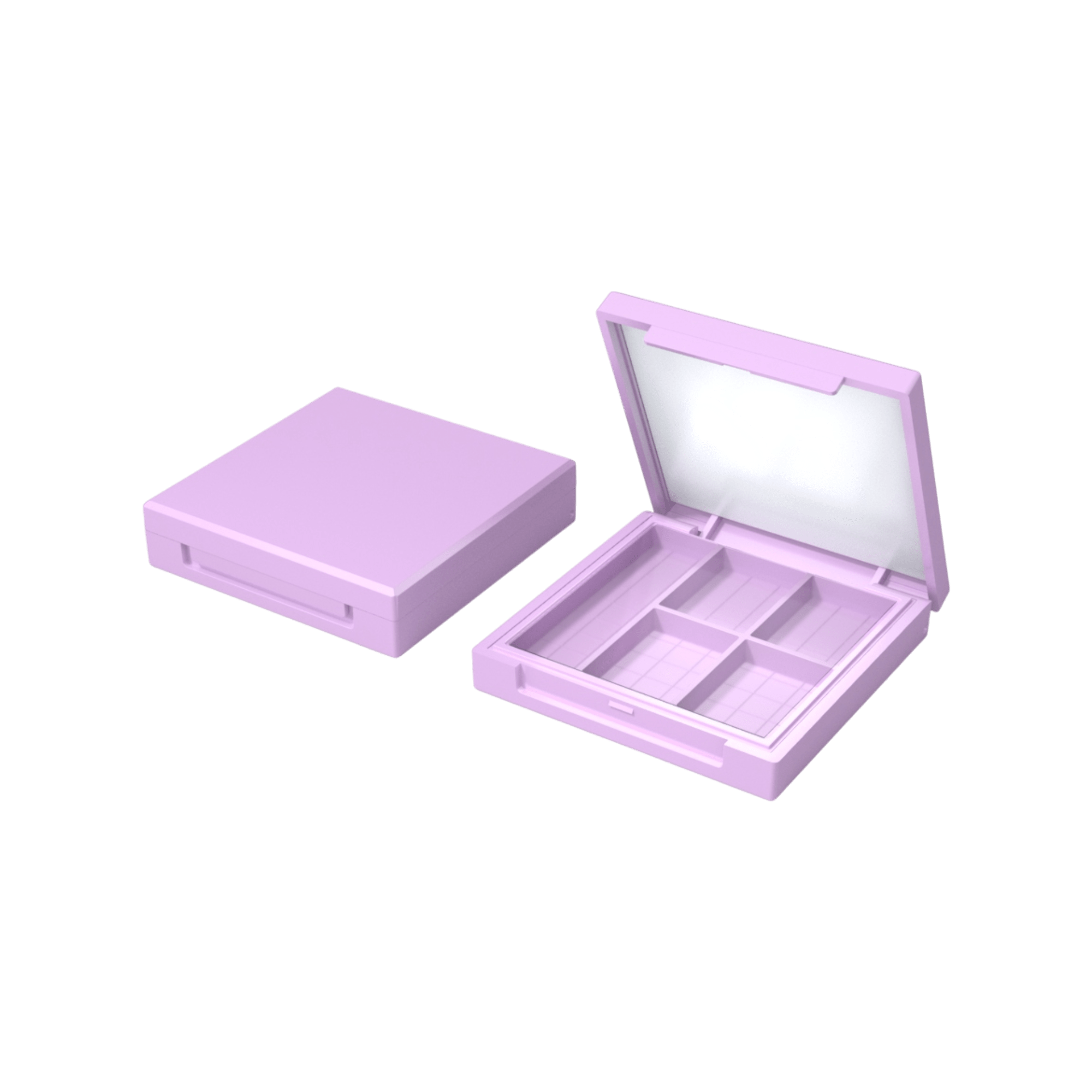 ABS Square 5 Pans Compact