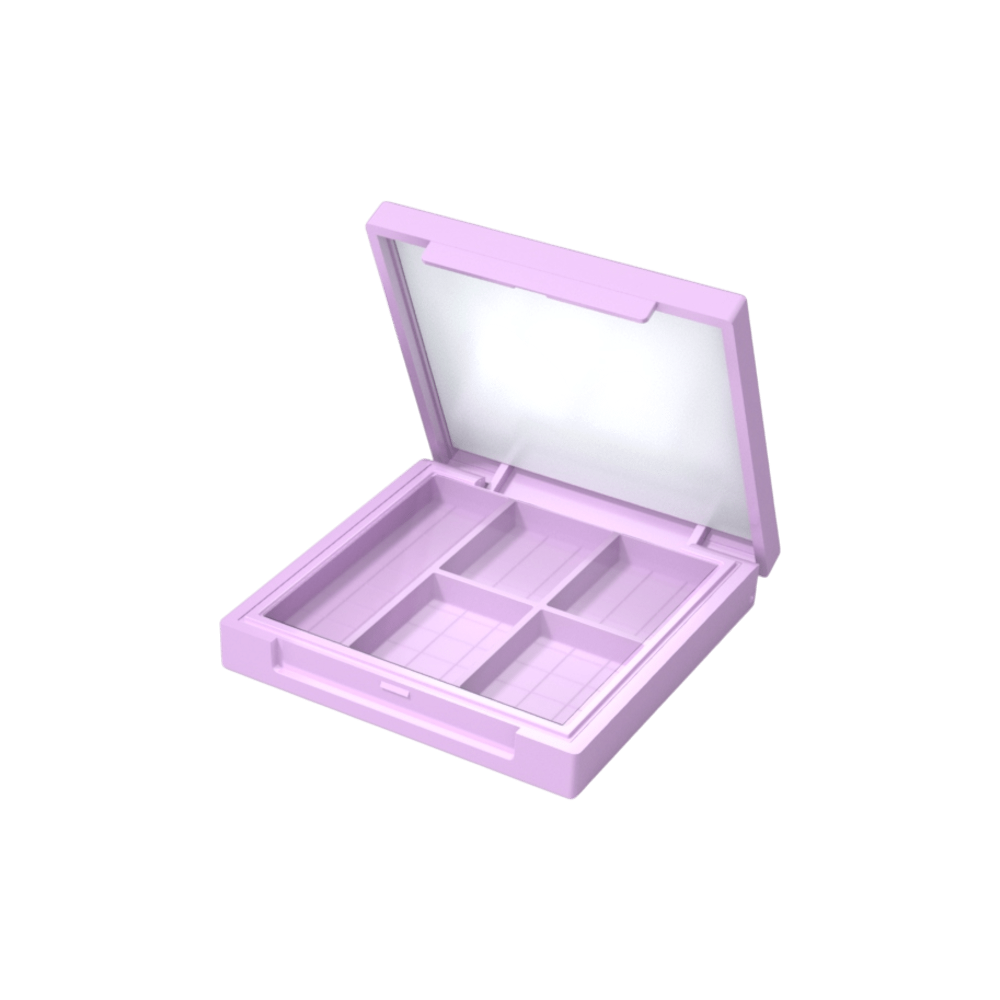 ABS Square 5 Pans Compact