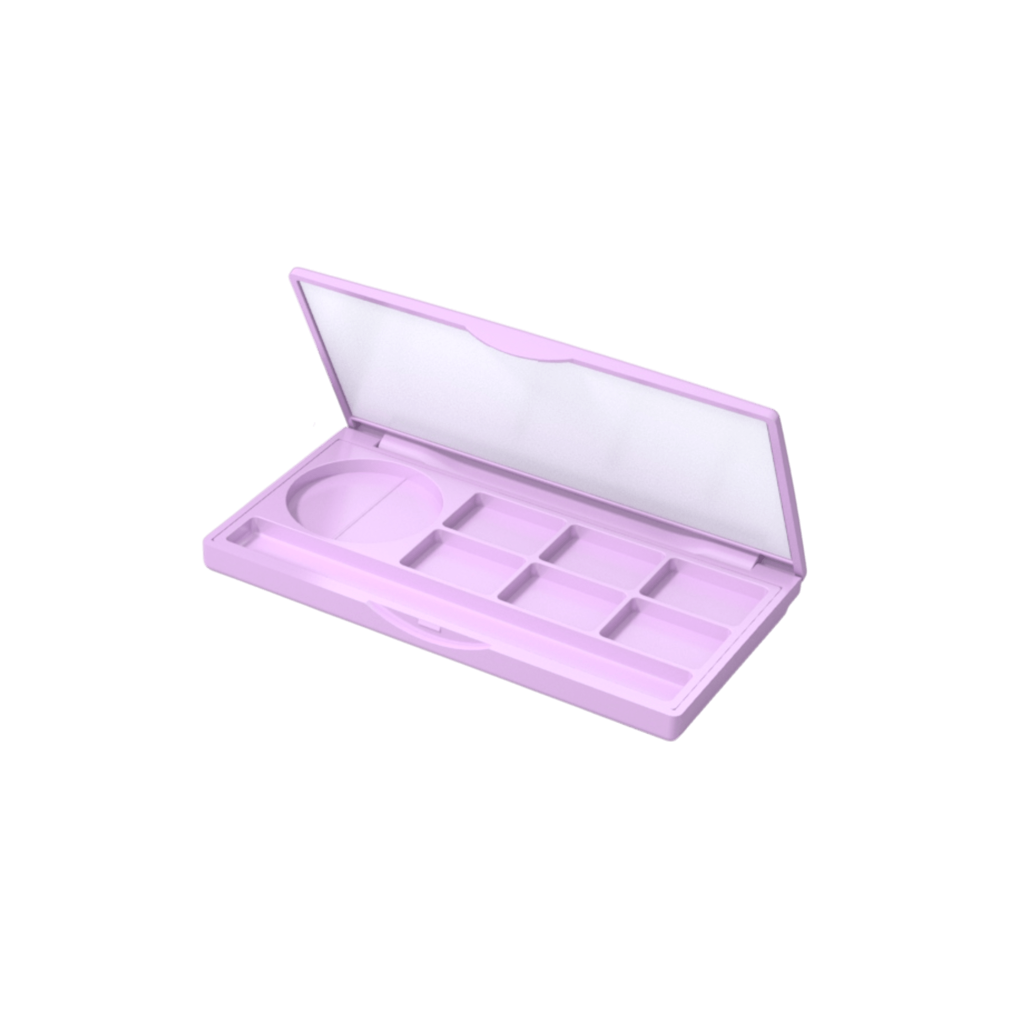 ABS Rectangular 10 Pans Compact