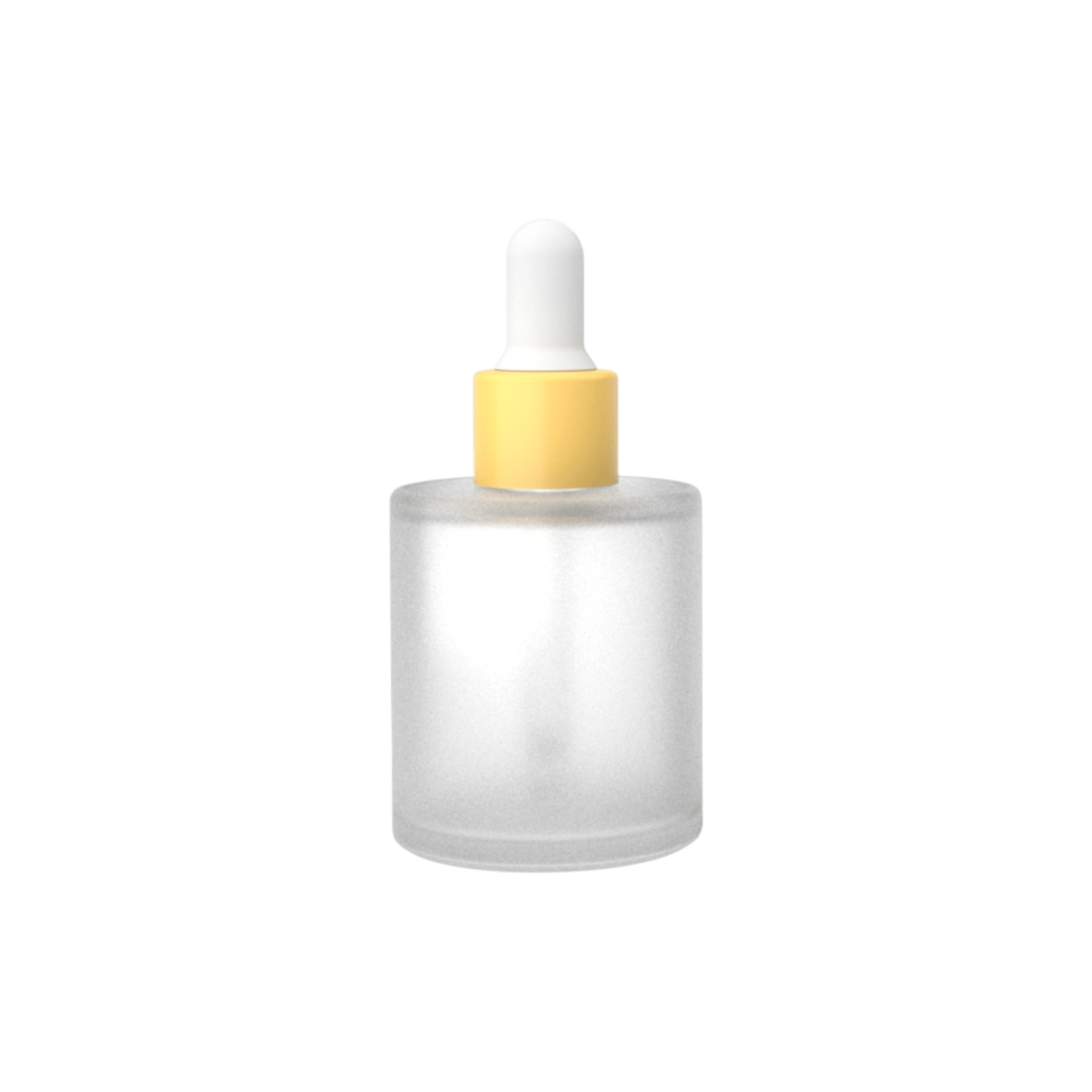 1.7oz Glass Cylinder Dropper Bottle with Bulb Dropper