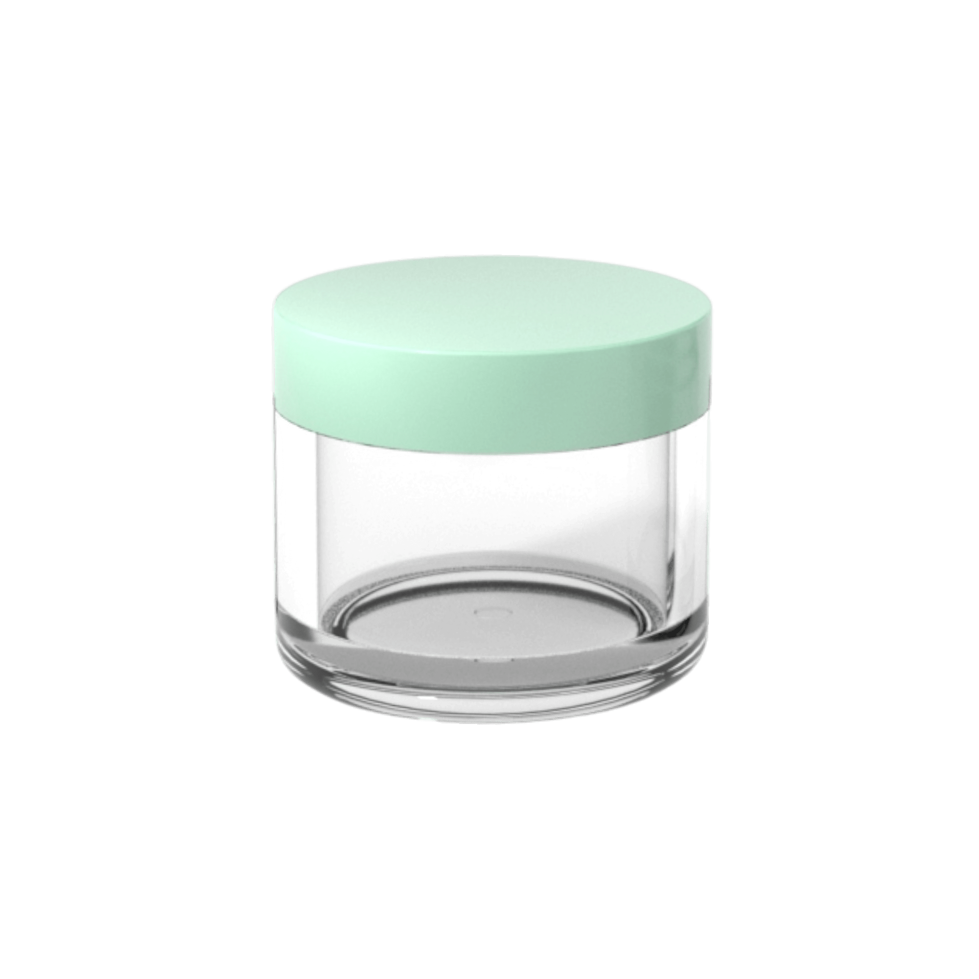 1.7oz PETG Straight Sided Jar with Flush Straight Sided Closure