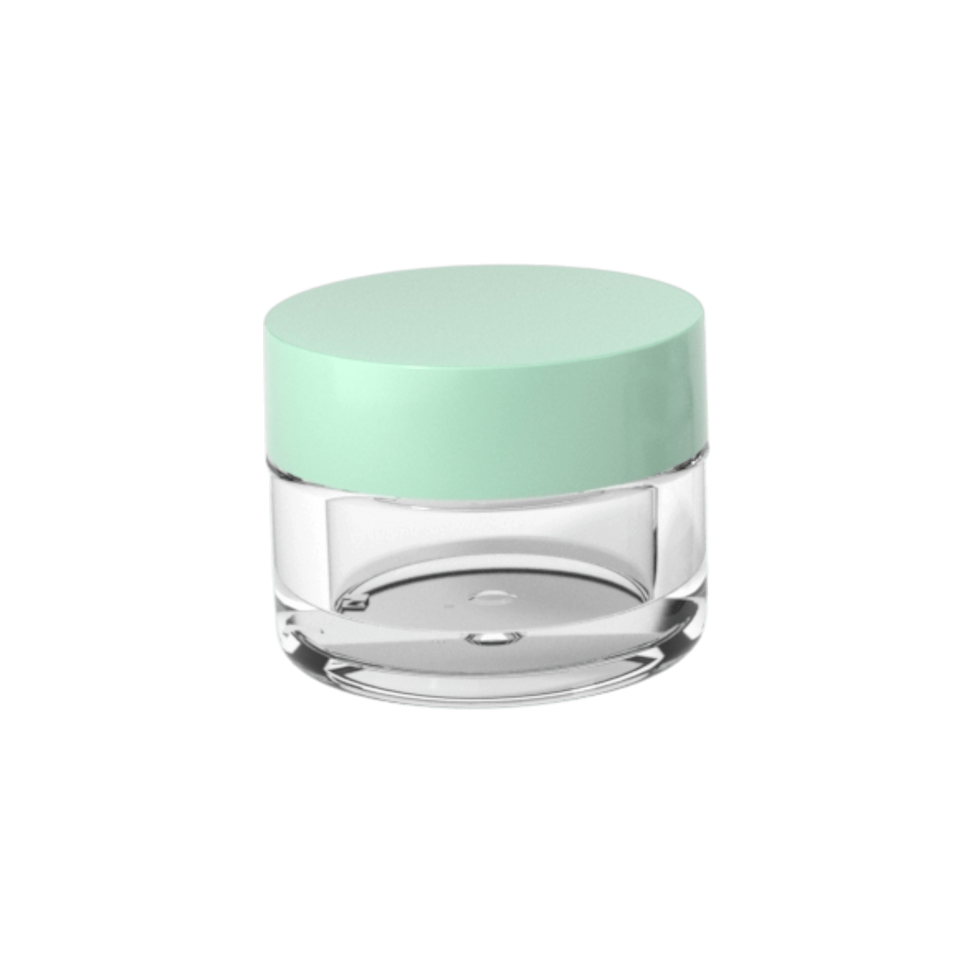 0.2oz PETG Straight Sided Jar with Flush Straight Sided Closure