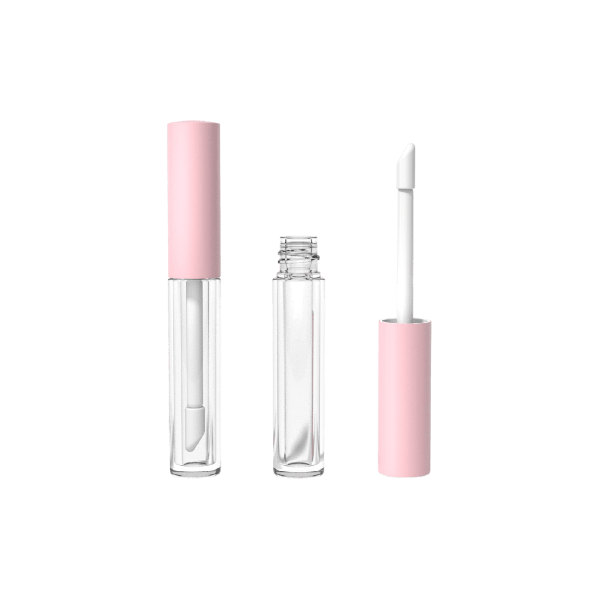 0.1oz PET Cylinder Lip Gloss Tube
