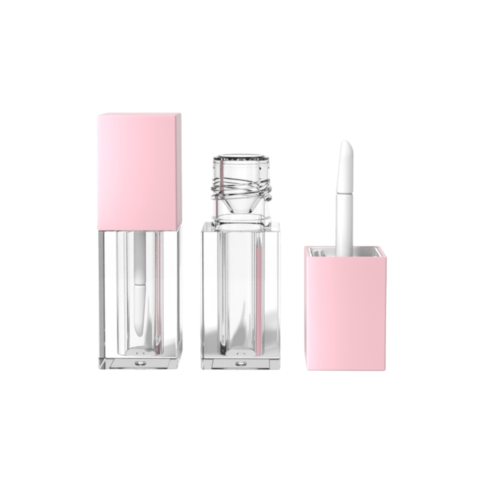 0.2oz PETG Square Lip Gloss Tube