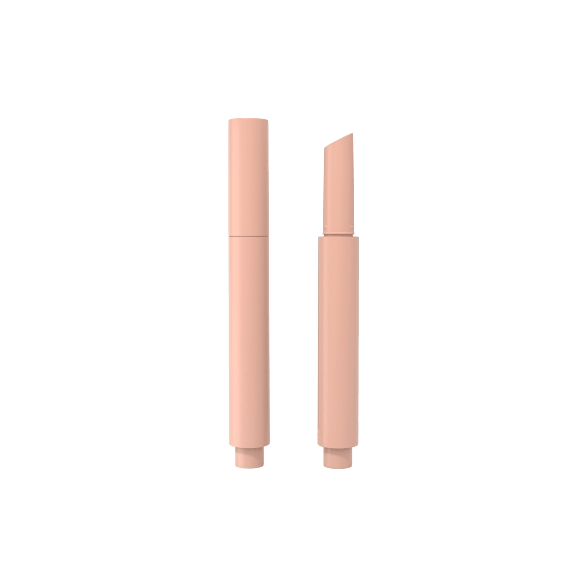 ABS Cylinder Lip Stick with Click Push Button Bottom