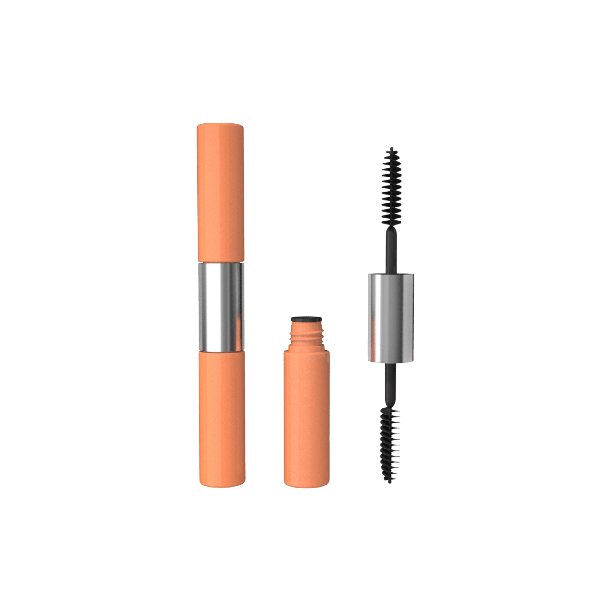 0.3oz PETG Dual Ended Mascara Tube