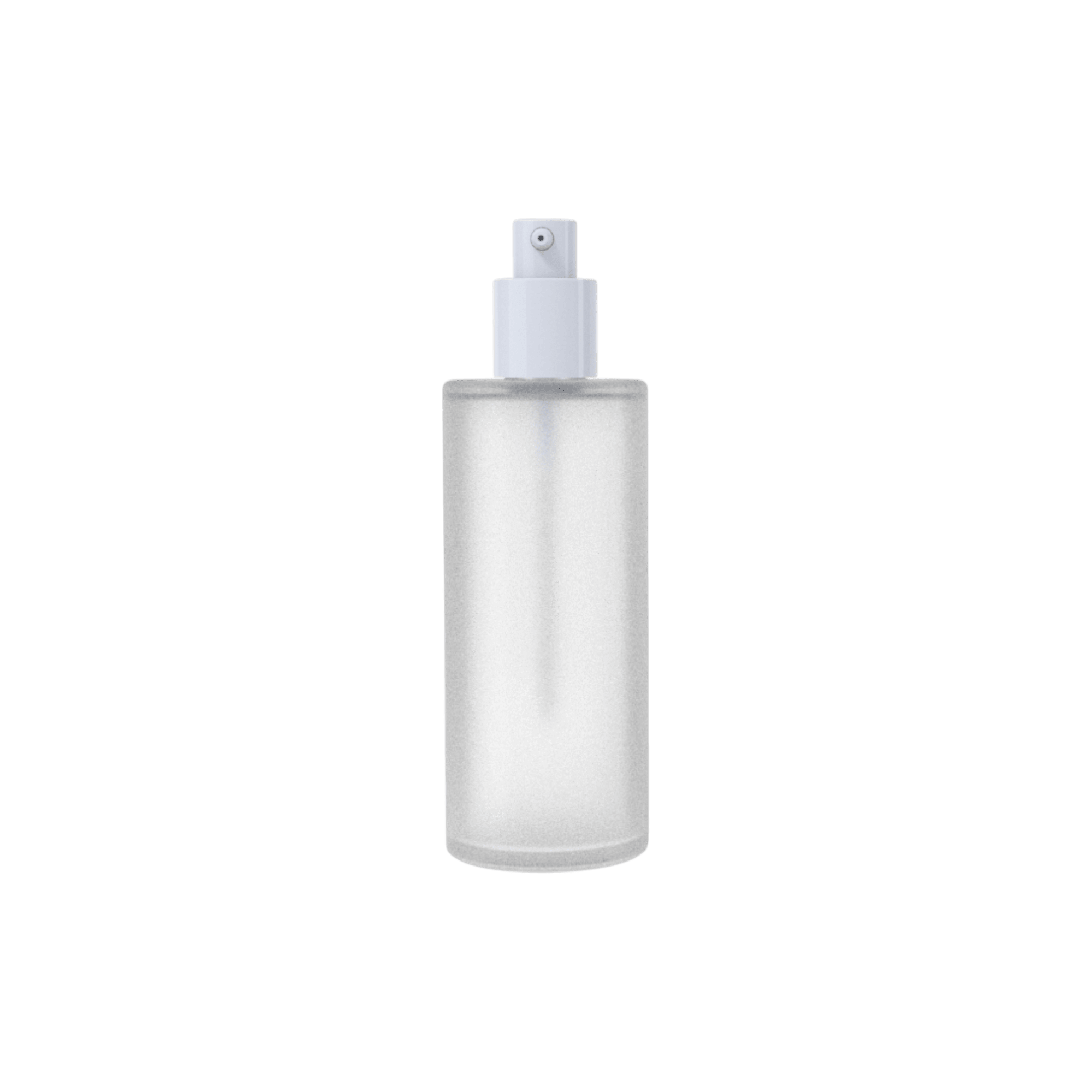 5.5oz Glass Cylinder Bottle with Pump